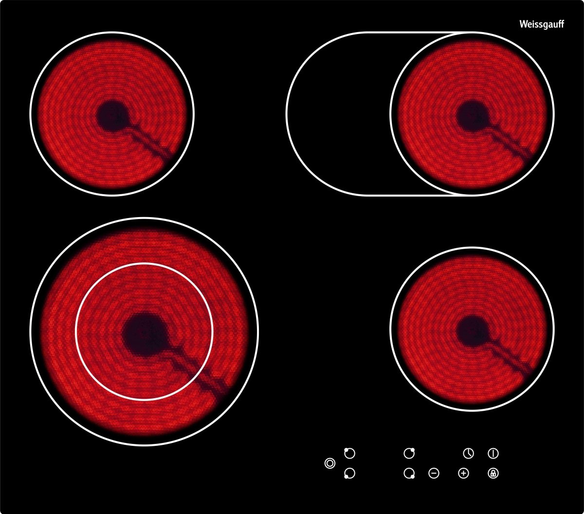 Купить Электроплиту Weissgauff 60 60