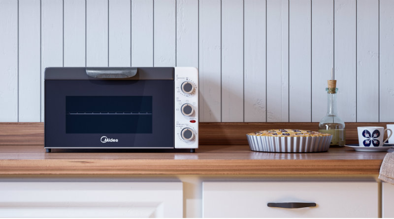 Midea выпустила печи для небольших кухонь Midea выпустила печи для небольших кухонь