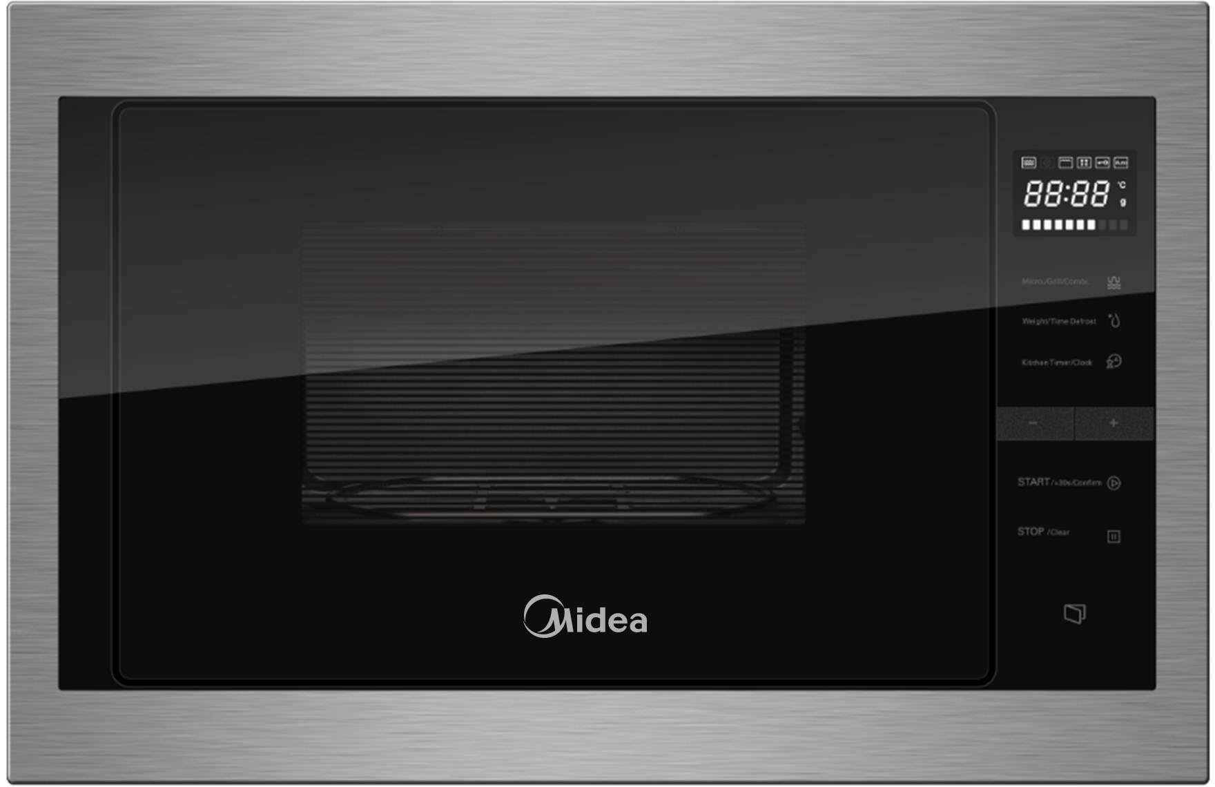 духовой шкаф с функцией свч midea mo86000mgb