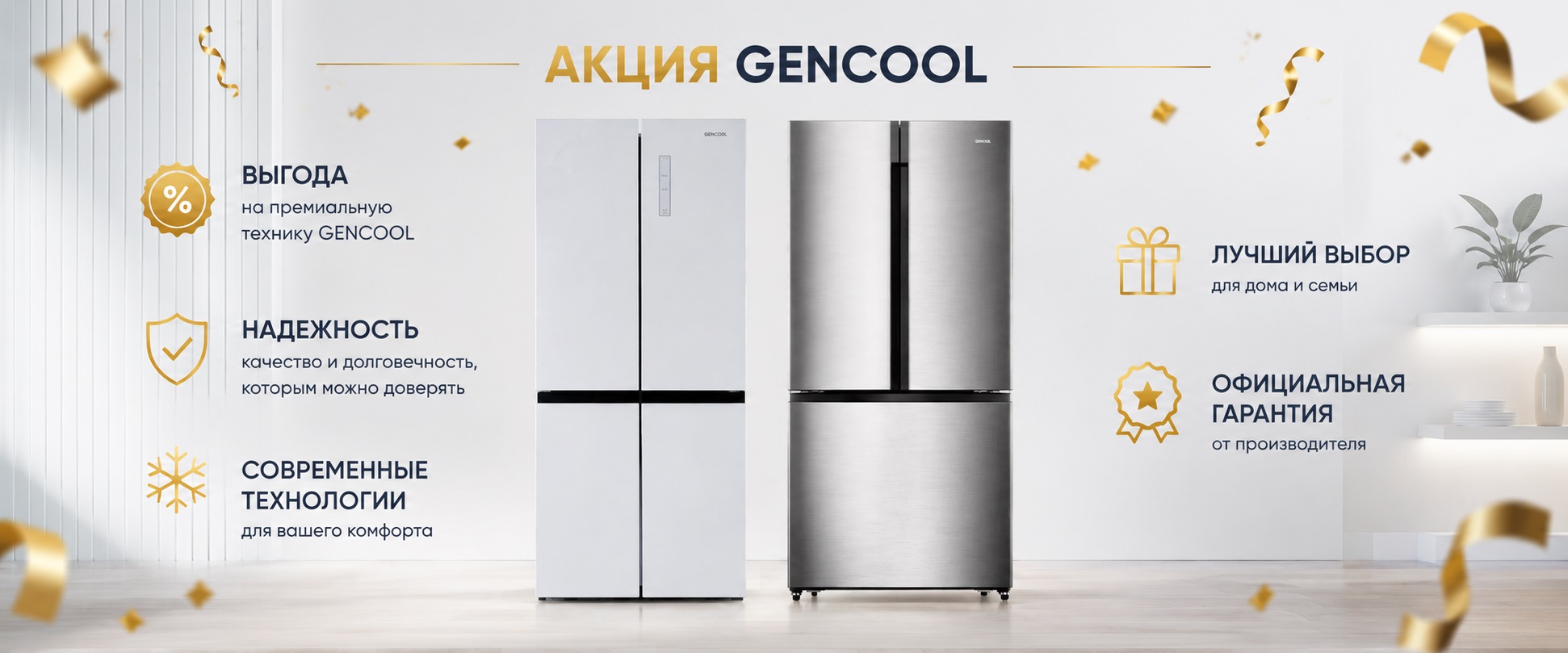 Акция GENCOOL лето 2026