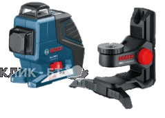 Лазерный нивелир BOSCH gll 2-80+bm1)+l-boxx