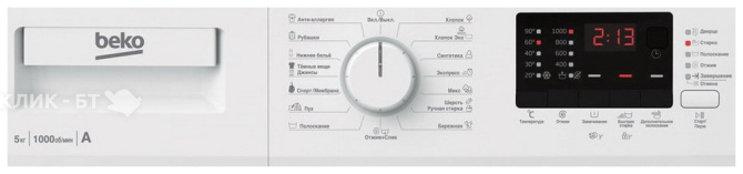 Стиральная машина BEKO WRS 55P2 BWW