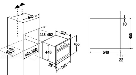 Духовой шкаф KUPPERSBUSCH EEBK 6551.0 JX2 Black Chrome