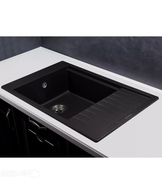 Кухонная мойка KUPPERSBERG MILA 1B1D BLACK