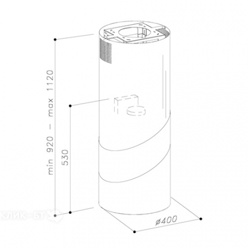 Вытяжка SIRIUS MO406B