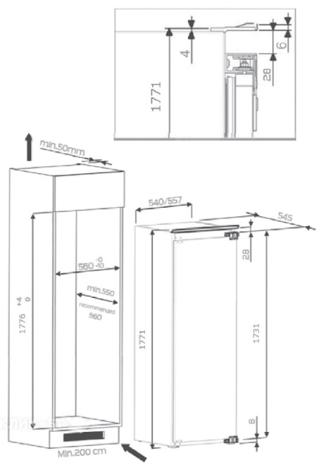 Холодильник KITCHENAID KCBNS 18602