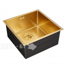 Кухонная мойка EMAR EMB-113 PVD Nano Golden