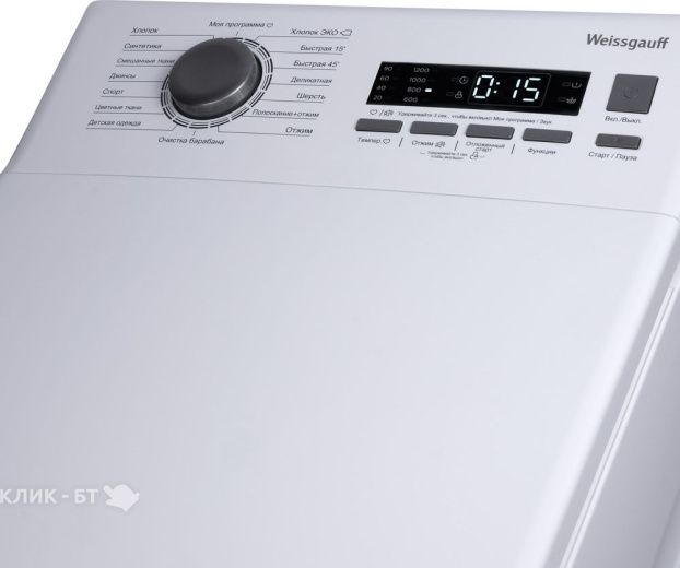 Стиральная машина WEISSGAUFF WM 40380 TD Inverter