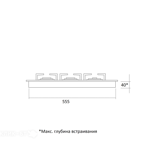Варочная поверхность KUPPERSBERG TS 99 X