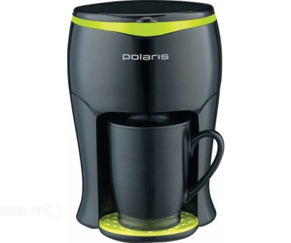 Кофеварка POLARIS pcm 0109 black/green