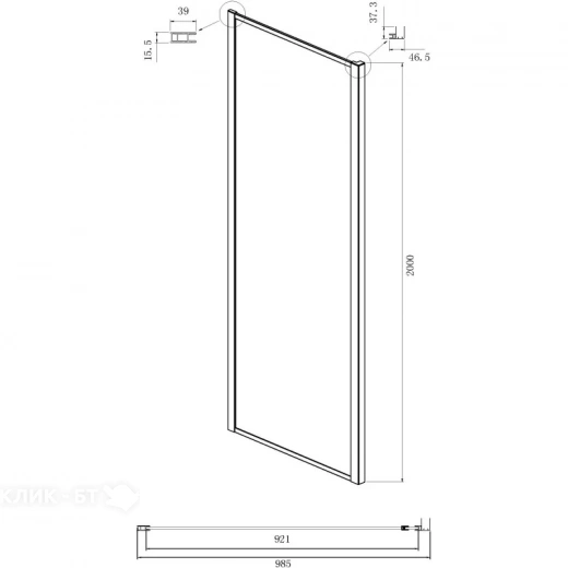 Боковая стенка AMBASSADOR Forsa 100AB