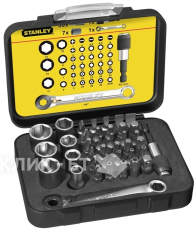 Набор вставок отверточных STANLEY 1-13-907 1/4 39 пр