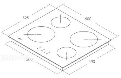 Варочная поверхность AKPO PIA 6082502