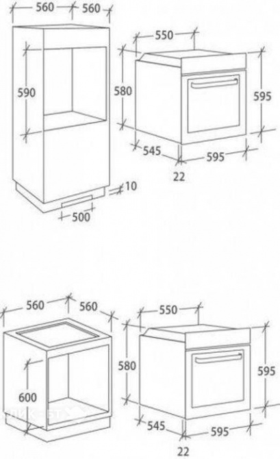 Духовой шкаф CANDY FCP602X/ECH64CC