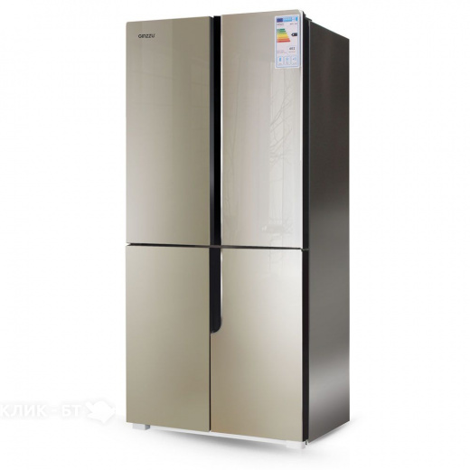 Холодильник Ginzzu NFK-500 gold