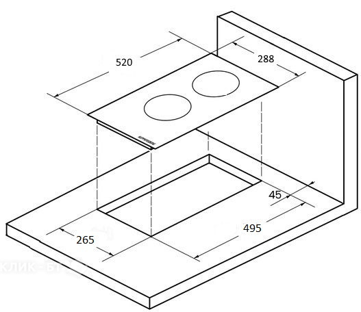 Варочная поверхность KUPPERSBERG ECS 321