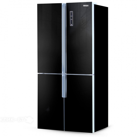 Холодильник Ginzzu NFK-510 черный