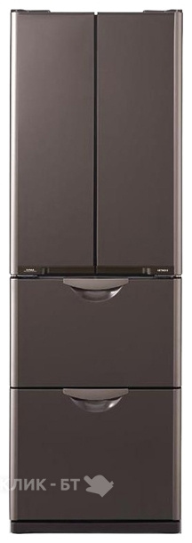 Холодильник HITACHI r-s37 wvpu td темный шоколад