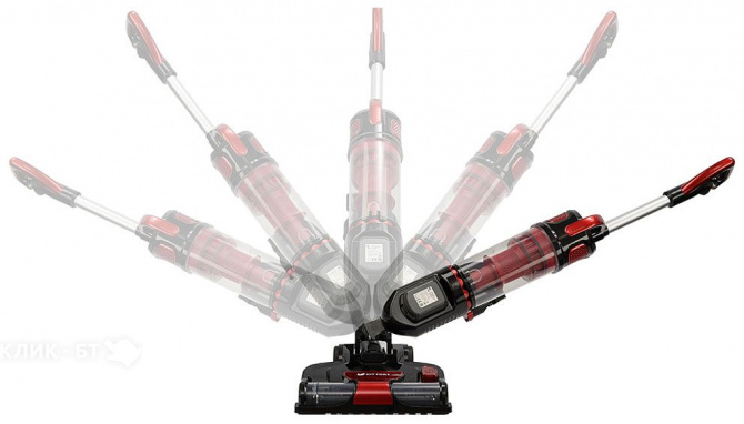 Пылесос Kitfort КТ-521-1 красный/черный