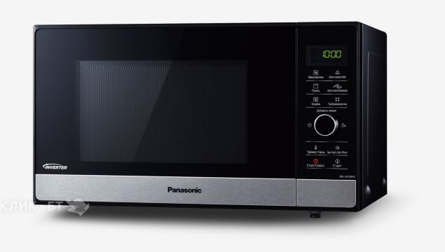 Микроволновая печь PANASONIC NN-GD39HSZPE черный/серебристый