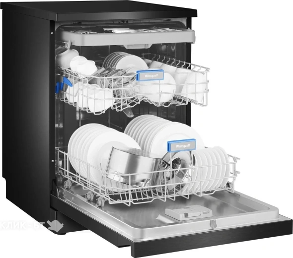 Посудомоечная машина WEISSGAUFF DW 6039 Touch Dual Wash Black
