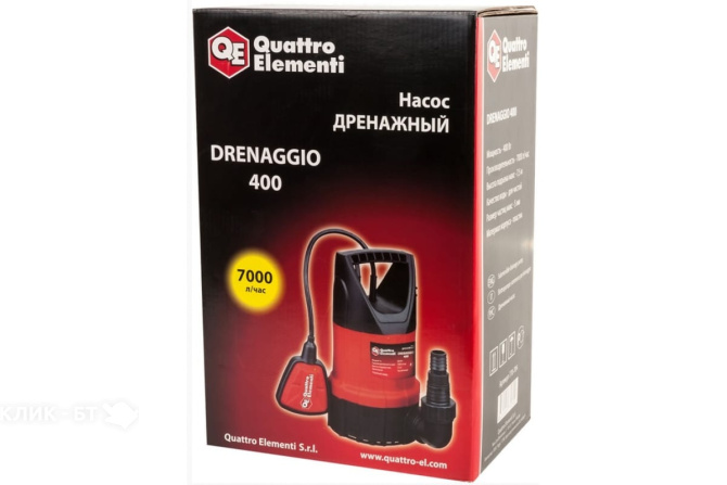Насос QUATTRO ELEMENTI Drenaggio 400 770-704