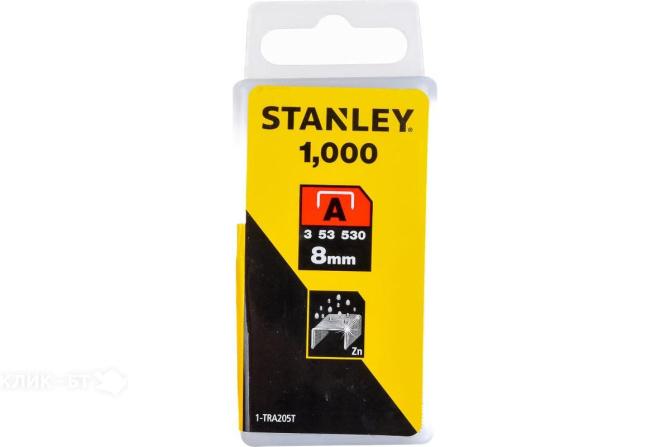 Скоба для степлера тип “a” STANLEY 1-tra205t