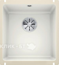Кухонная мойка BLANCO Subline 375-U Ceramic PuraPlus глянцевый белый (523726)