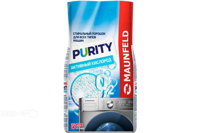 Стиральный порошок MAUNFELD Purity Активный кислород Automat 6000г MWP6000SO