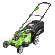Газонокосилка GREENWORKS G40LM49DBK4