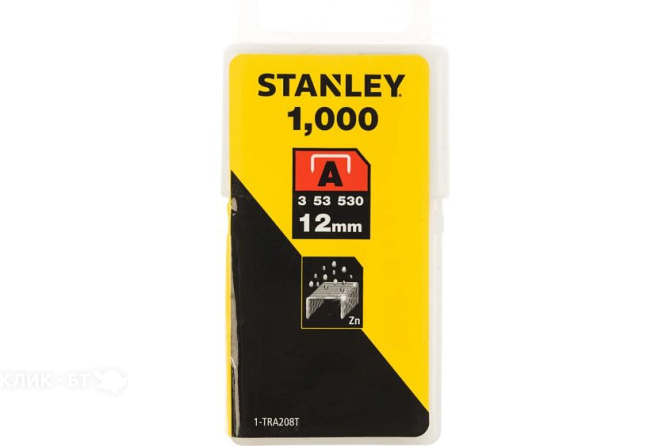 Скоба для степлера тип “a” STANLEY 1-tra208t