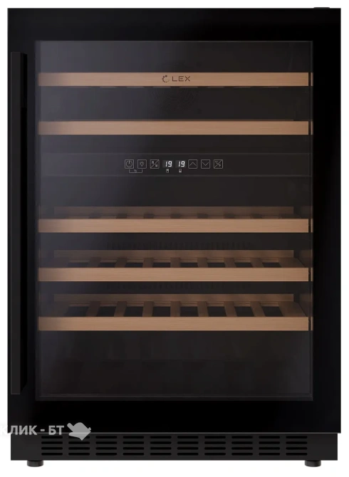 Винный шкаф LEX LWD6046BL dual zone