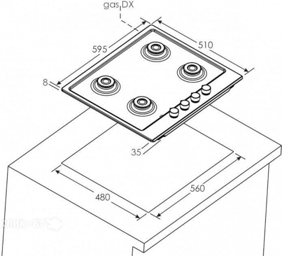 Духовой шкаф CANDY FCP605X/E-CHG6