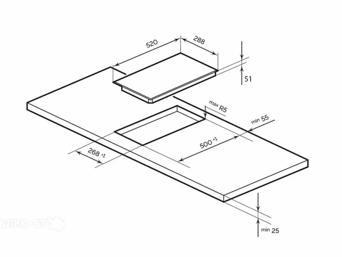 Варочная поверхность LEX HH 3021 BL