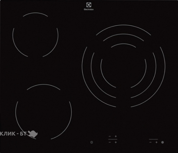 Варочная поверхность ELECTROLUX EHF6232FOK
