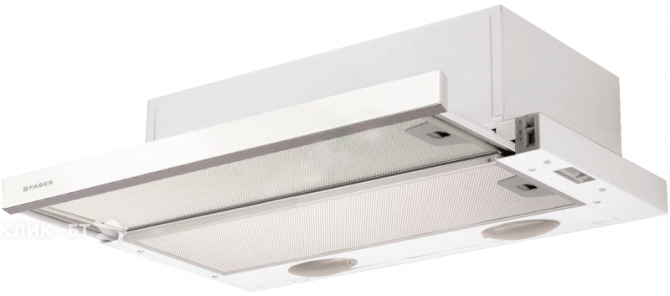 Вытяжка FABER 110.0294.082 FLEXA GLASS M6 W A60, М/КАССЕТА