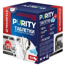 Таблетки для посудомоечных машин MAUNFELD Purity all in 1 MDT100PH (100 шт. в упаковке)