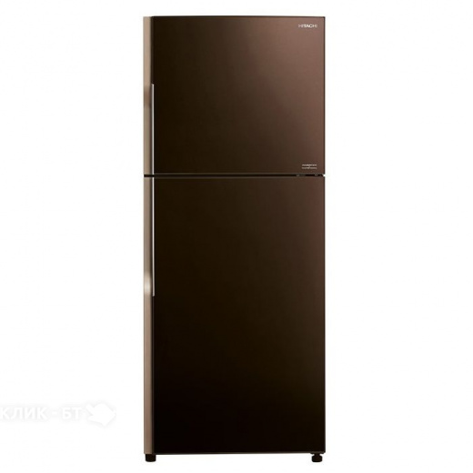 Холодильник HITACHI R-VG 472 PU8 GBW коричневое стекло