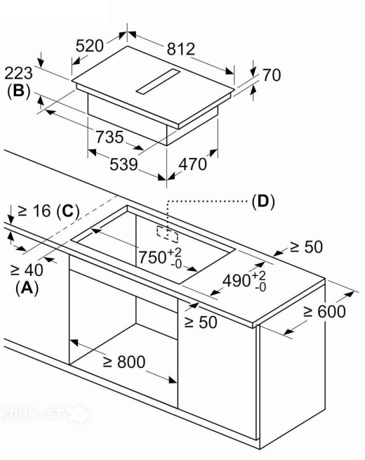 Варочная поверхность BOSCH PXX895D57E