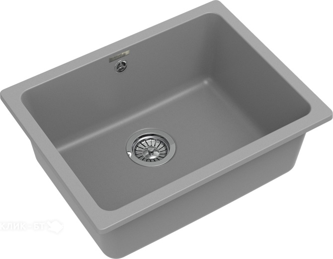 Кухонная мойка RIVELATO BERKANA 50 grigio metallizzato