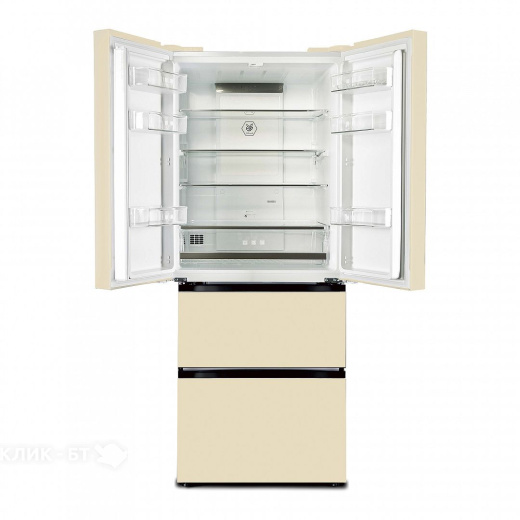 Холодильник TESLER RFD-361I CRYSTAL BEIGE