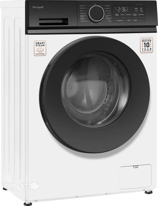 Стиральная машина WEISSGAUFF WM 41106 Inverter Steam