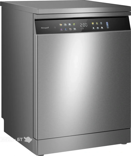 Посудомоечная машина WEISSGAUFF DW 6039 Touch Dual Wash Inox