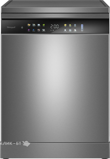 Посудомоечная машина WEISSGAUFF DW 6039 Touch Dual Wash Inox