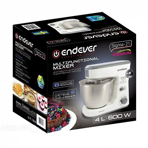 Миксер Endever Sigma 21 белый