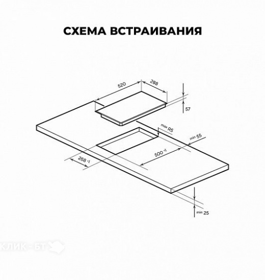 Варочная поверхность LEX EVI 320 F DS