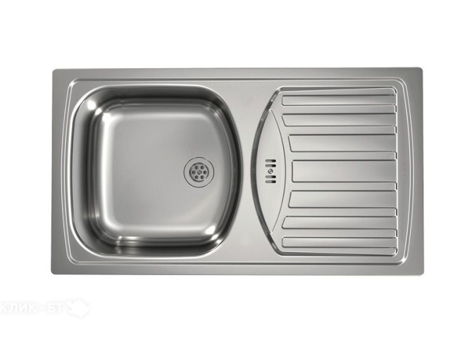 Кухонная мойка ALVEUS BASIC 150 NAT-60 1136530 (в комплекте с сифоном 1071237)