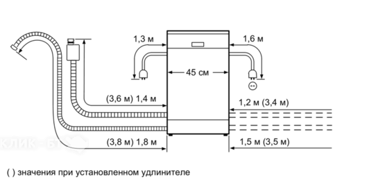Посудомоечная машина SIEMENS iQ100 SR 615X60 NR