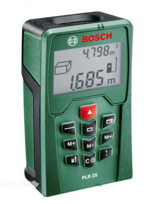 Лазерный дальномер BOSCH plr 25