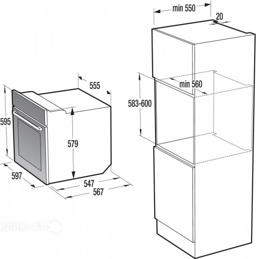 Духовой шкаф GORENJE BO715E10X